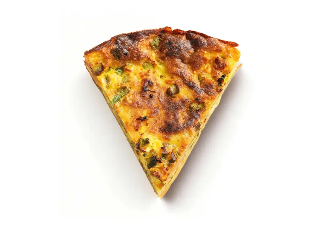 Quiche zonder korst met wintergroenten