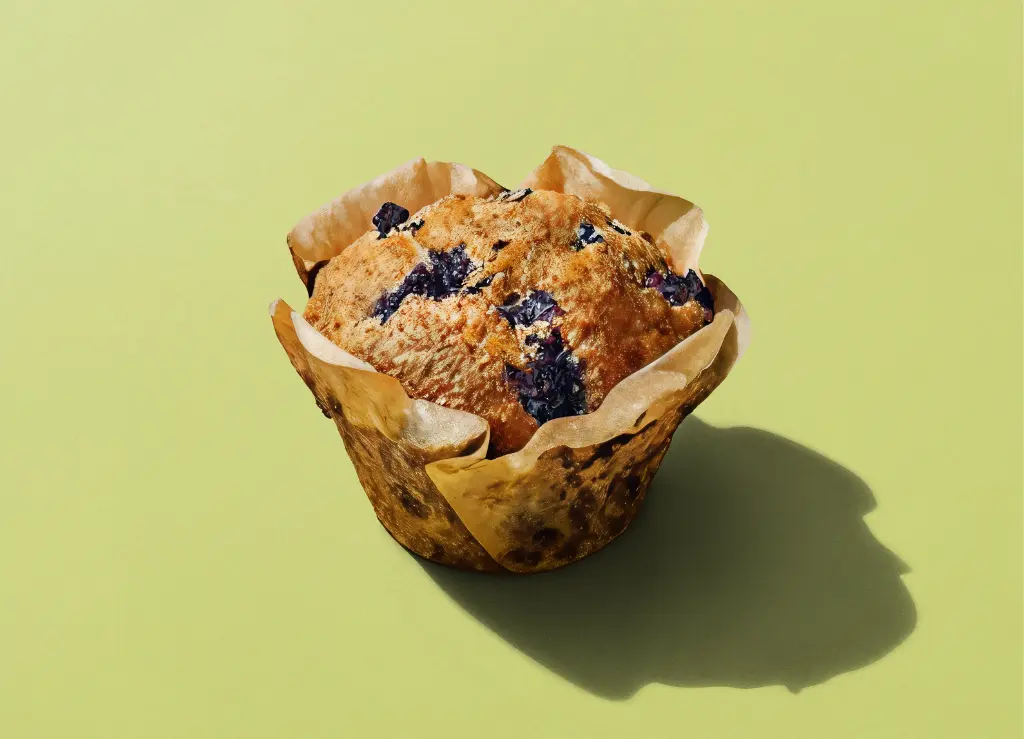 Muffin blueberries