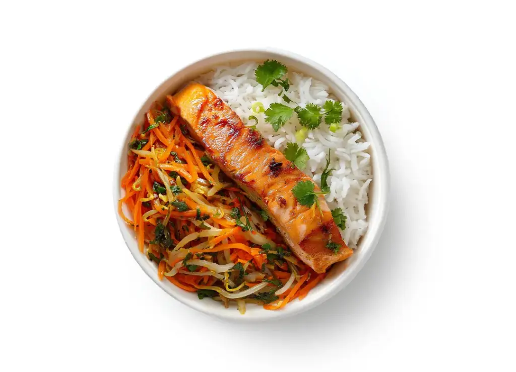 Saumon à l'asiatique