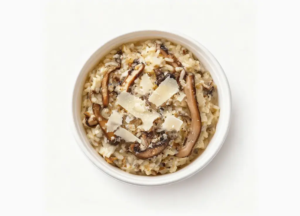 Mushroom risotto