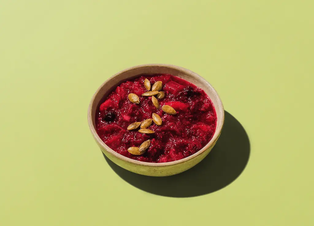 Rhubarb compote