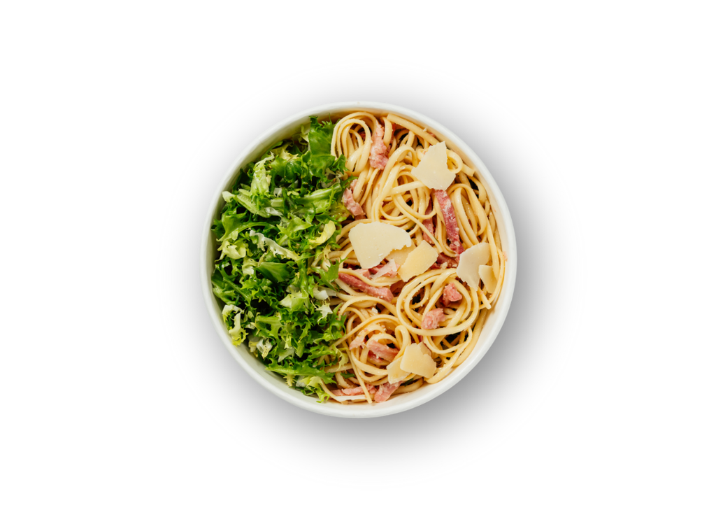 Linguini ham  salade