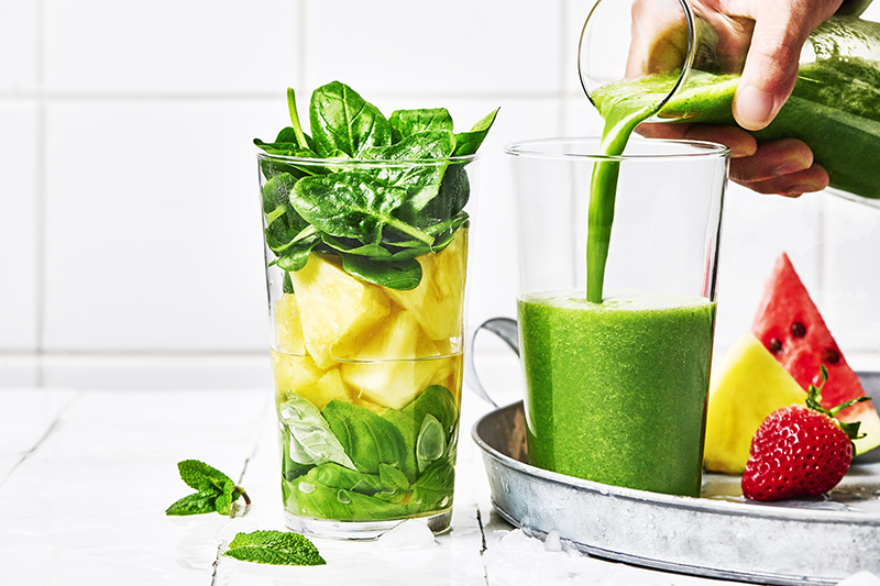 Pineapple-Spinach