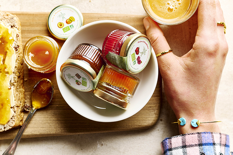 Confiture bio figue - cassis