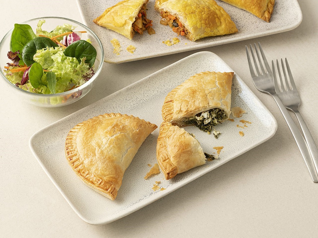Empanada au chèvre et épinards