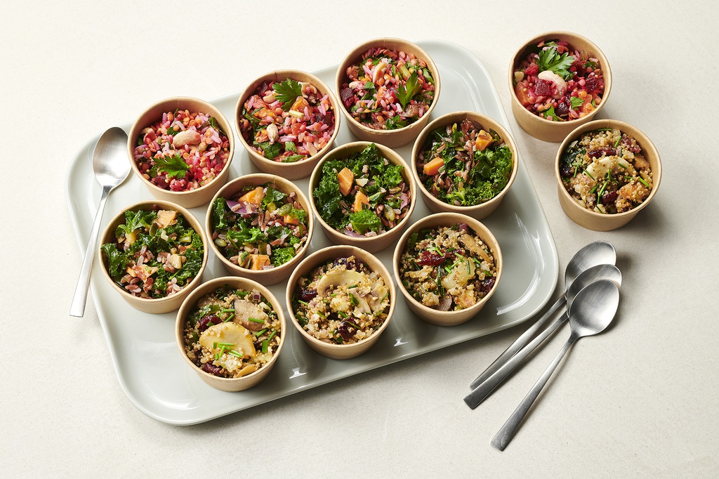 Plateau Salades Veganes & Sans Gluten