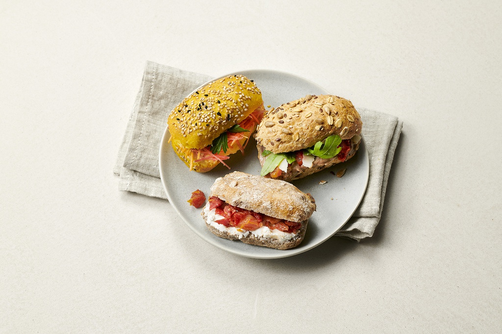 Sandwiches Végétariens 1p