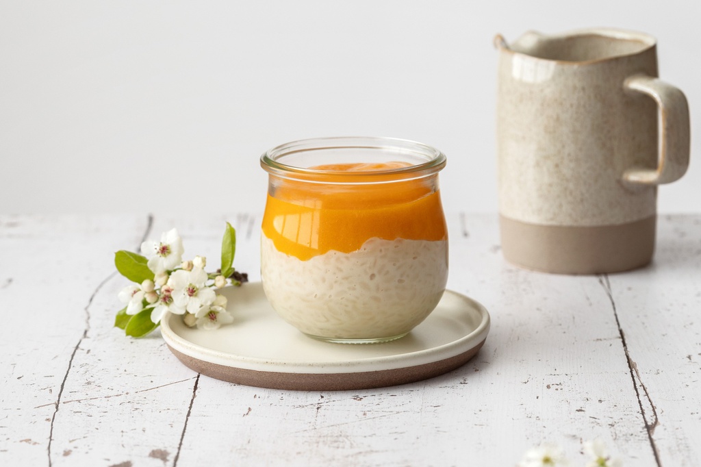 Riz au lait abricot